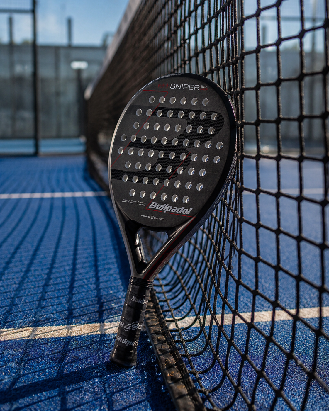 Bullpadel Sniper 2.0 Control Dark Gray 2026 Racket